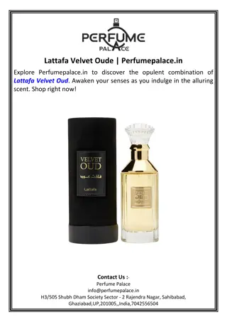 Lattafa Velvet Oude.Perfumepalace.in