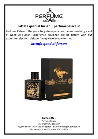 Lattafa qaed al fursan | perfumepalace.in