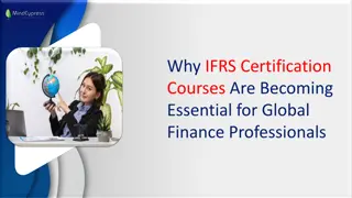 Why IFRS Certification Courses Are Becoming Essential for Global Finance Professionals