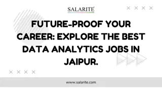 Future-Proof Your Career Explore the Best Data Analytics Jobs in Jaipur.