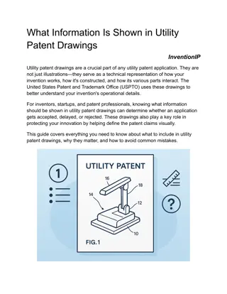 What Information Is Shown in Utility Patent Drawings | InventionIP