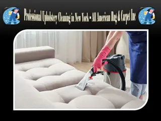 Professional Upholstery Cleaning in New York – All American Rug & Carpet Inc