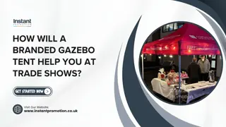 Engage Visitors with Gazebo Tents