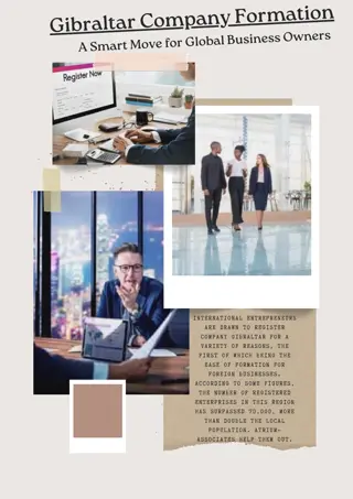Gibraltar Company Formation - A Smart Move for Global Business Owners