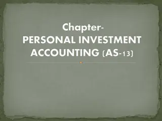 Understanding Personal Investment Accounting Standards (AS-13)