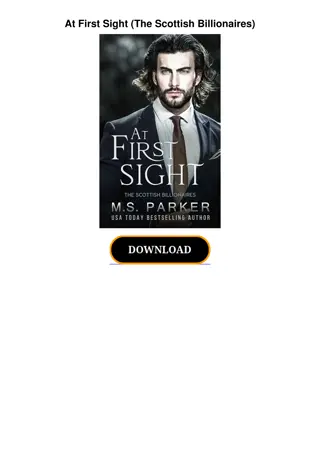 download❤pdf At First Sight (The Scottish Billionaires)