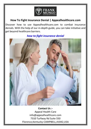 How.To Fight Insurance Denial.Appealhealthcare.com