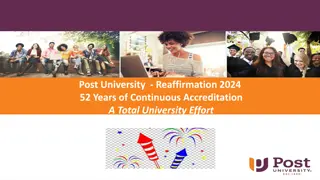 Understanding Post University Accreditation Process