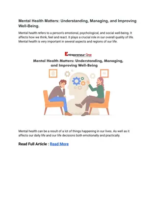Mental Health Matters_ Understanding, Managing, and Improving Well-Being.