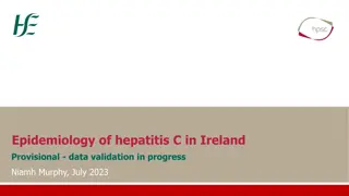 Epidemiology of hepatitis C in Ireland
