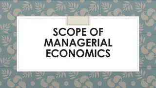 Understanding the Scope of Managerial Economics