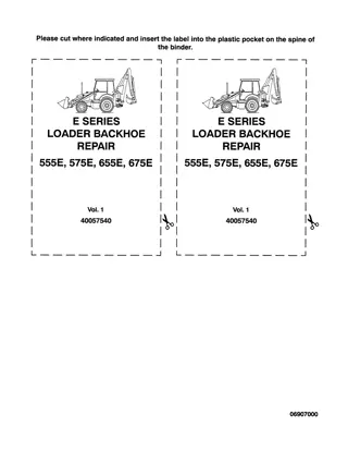Ford 655E Loader Backhoe Service Repair Manual Instant Download