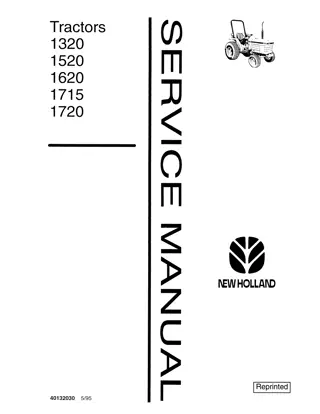 Ford 1620 Tractor Service Repair Manual Instant Download
