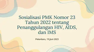 Update on HIV and AIDS Prevention Guidelines 2022