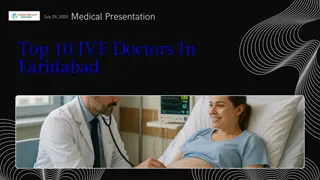 Top 10 IVF doctors in Faridabad | World Fertility Services