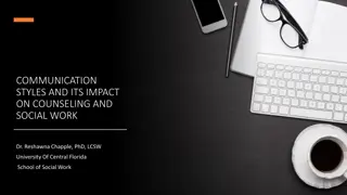 Impact of Communication Styles on Counseling and Social Work in Multicultural Settings