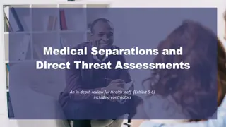 Comprehensive Review on Medical Separations and Direct Threat Assessments for Health Staff