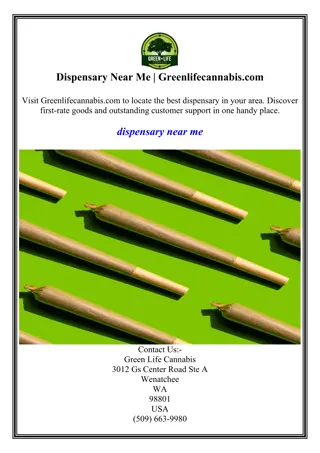 Dispensary Near Me  Greenlifecannabis.com