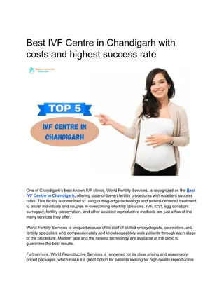 Best IVF Centre in Chandigarh | World Fertility Services