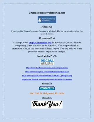 Prepaid Cremation Florida