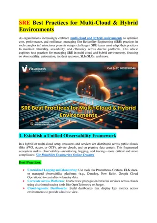 Best SRE Online Training Institute in Chennai - Join Courses Online