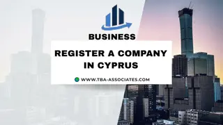 Register a Company in Cyprus