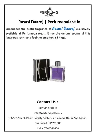 Rasasi Daarej  Perfumepalace.in