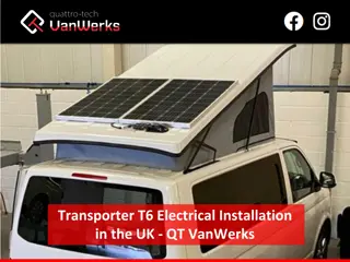 Transporter T6 Electrical Installation in the UK - QT VanWerks