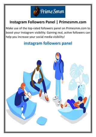 Instagram Followers Panel  Primesmm
