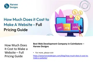 How Much Does it Cost to Make A Website - Full Pricing Guide