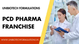 Top Pharma Company For PCD Franchise Business In India