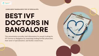 Best IVF Doctor in Bangalore | World Fertility Services