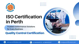 ISO Certification in Perth | Quality Control Certification