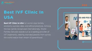 Best IVF Clinic In USA
