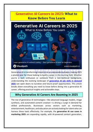 Generative AI Training Institute in Hyderabad - Visualpath