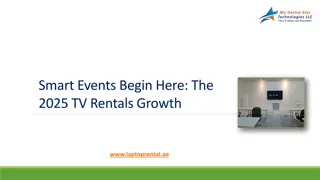 Smart Events Begin Here: The 2025 TV Rentals Growth