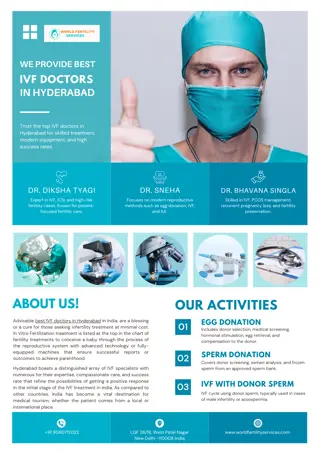 Best IVF Doctor in Hyderabad | World Fertility Services