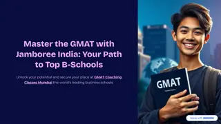 Expert Coaching for Your GMAT and B-School Journey