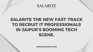 Salarite the New Fast-Track to Recruit IT Professionals in Jaipur’s Booming Tech Scene.