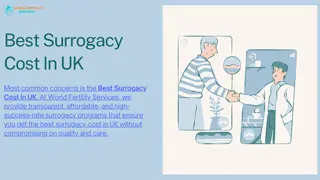 Best Surrogacy Cost In UK