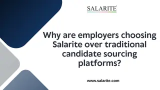 Why are employers choosing Salarite over traditional candidate sourcing platforms