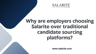Why are employers choosing Salarite over traditional candidate sourcing platforms