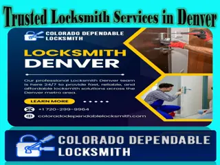 Trusted Locksmith Services in Denver