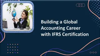 Building a Global Accounting Career with IFRS Certification