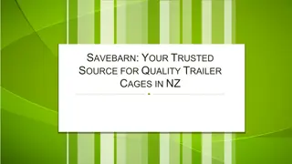 Savebarn Your Trusted Source for Quality Trailer Cages in NZ