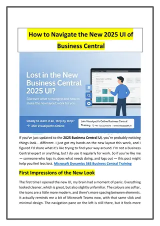 Dynamics 365 Business Central Online Training Institute in Hyderabad
