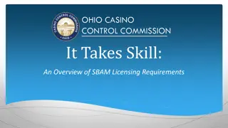 Understanding Ohio's SBAM Licensing Requirements