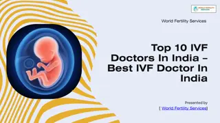 Best IVF Doctor in India | World Fertility Services