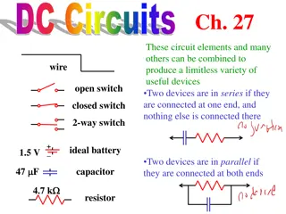 Circuit Elements and Their Combinations