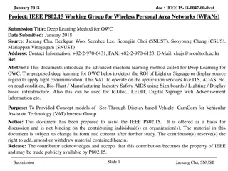 Deep Learning for Optical Wireless Communication